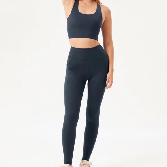 GIRLFRIEND COLLECTIVE high-rise legging and Paloma bra set - Picture 1 of 4